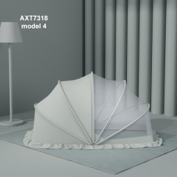 Kids Mosquito Net Manufacturer - OEM Folding Baby Crib Netting Laced Mesh