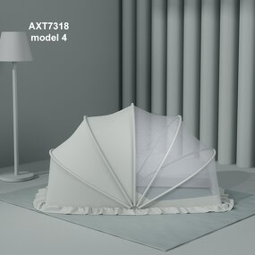 Kids Mosquito Net Manufacturer - OEM Folding Baby Crib Netting Laced Mesh