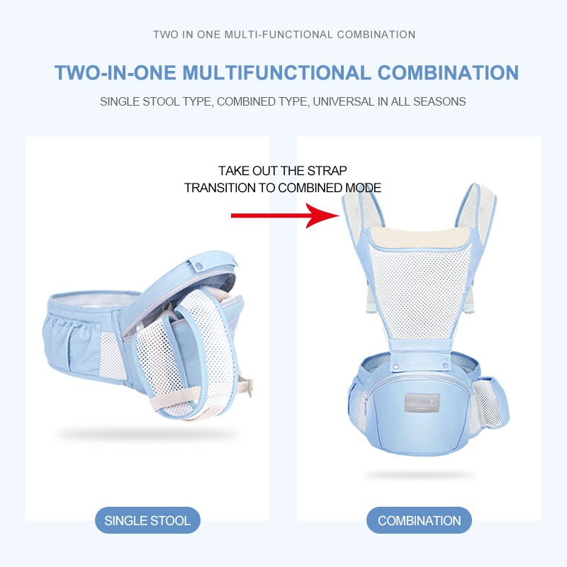 Baby Carrier Supplier - OEM Custom 0-36 Month Front Waist Stool Walker