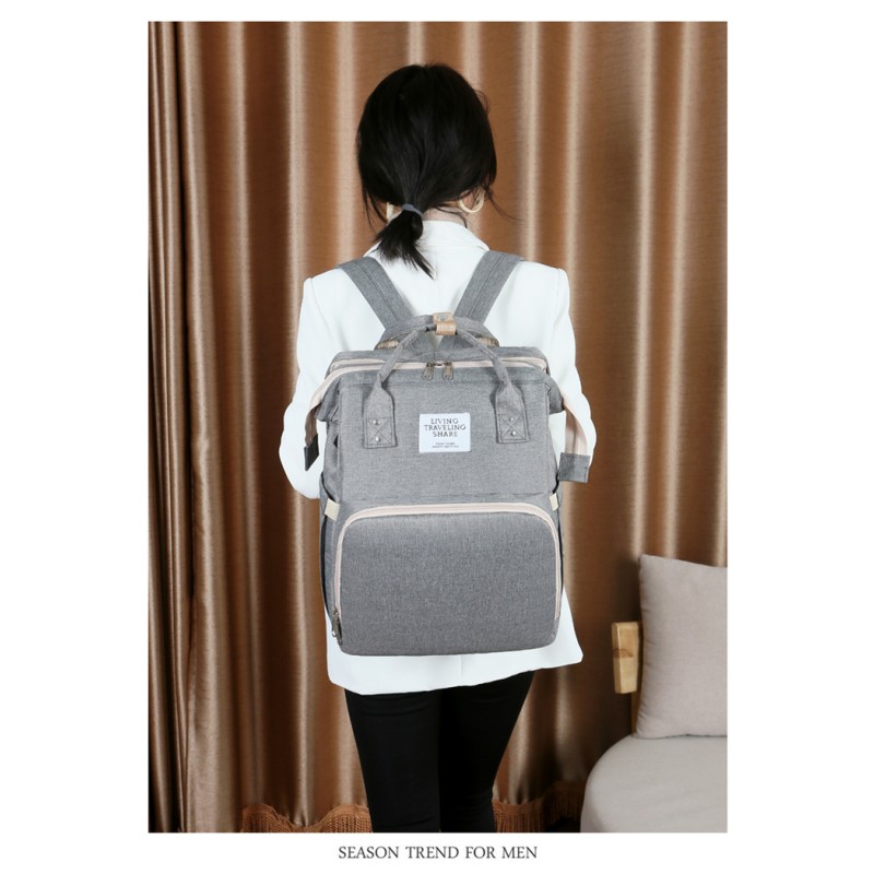 Mommy Diaper Bags Supplier - OEM Custom Large Capacity Waterproof Oxford