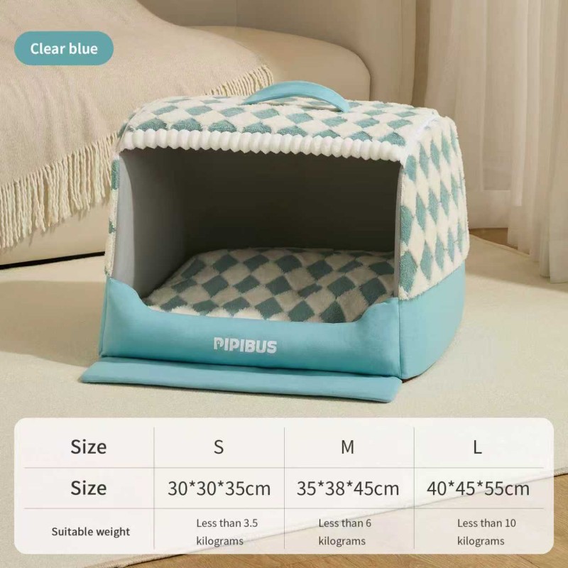 Cat Dog Bed Manufacturer - OEM Plush Semi-closed Sponge Nests