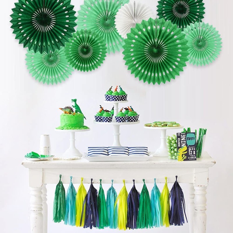 Paper Fan Supplier - OEM White Paper Fan Party Decorations