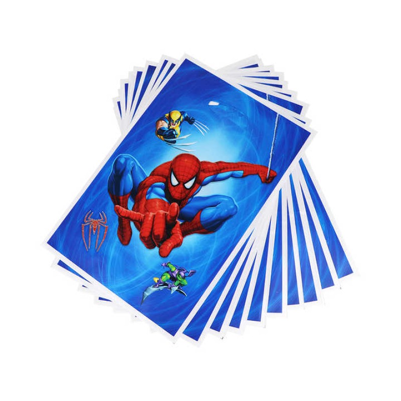 Party Cutlery Set Supplier - OEM Cartoon Sticky Birthday Decoration