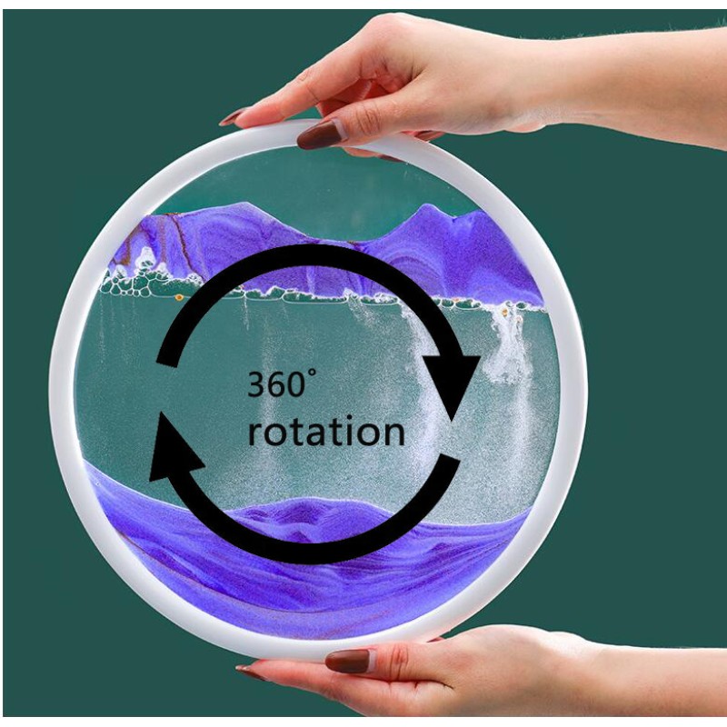 Sand Art Picture Manufacturer - OEM 3D Hourglass Moving Sand Painting