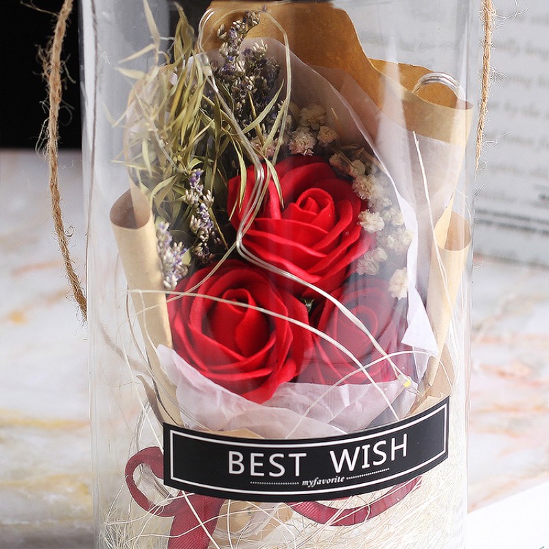 Soap Rose Supplier - OEM Artificial Flower Valentine's Day Gift