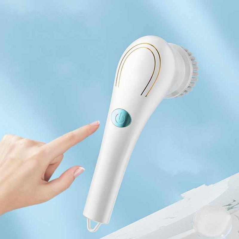 Electric Spin Scrubber Manufacturer - OEM Cordless Power Bathroom Bathtub Brush