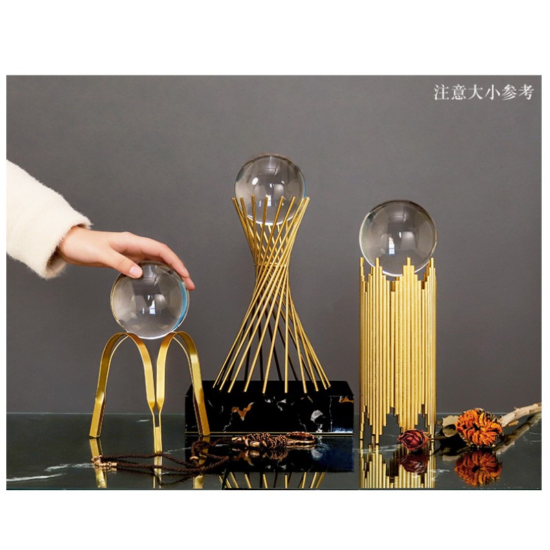 Home Decor Crystal Ball Supplier - OEM Modern Nordic Table Luxury Decoration