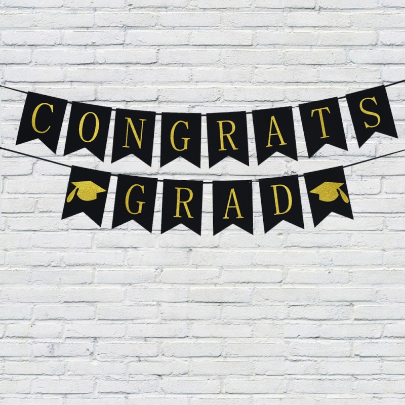Party Banner Supplier - Wholesale Congrats Graduation Background Banner