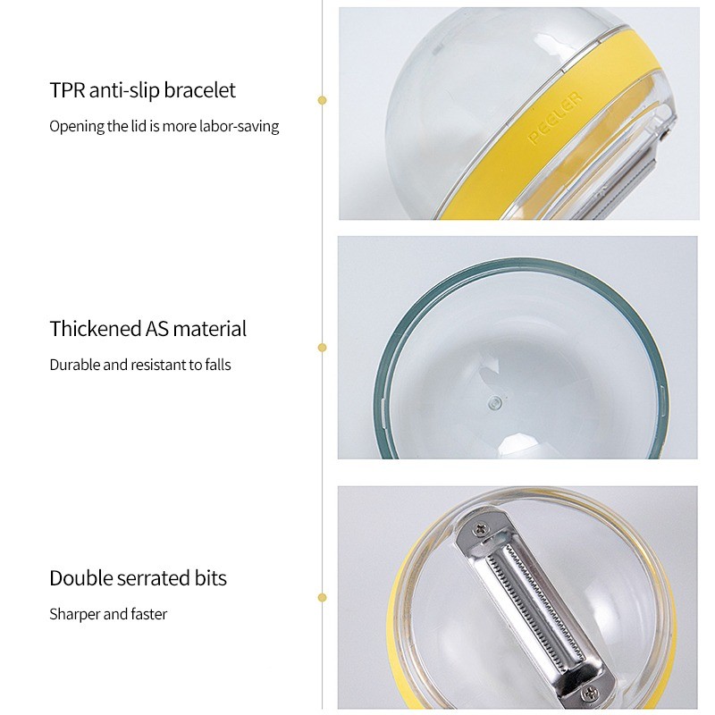 Fruit Vegetable Peeler Manufacturer - OEM 2023 Washable Ceramic Kitchen Gadget