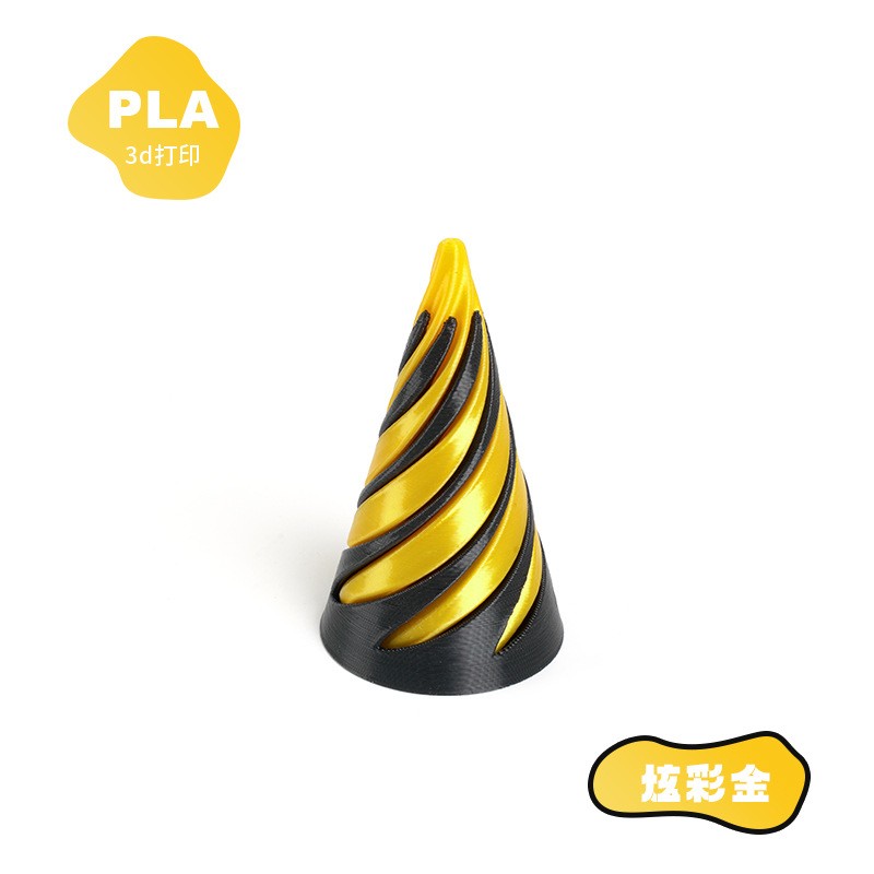 3D Fidget Toys Manufacturer - OEM Plastic Helix Nut Spiral Cone Toy