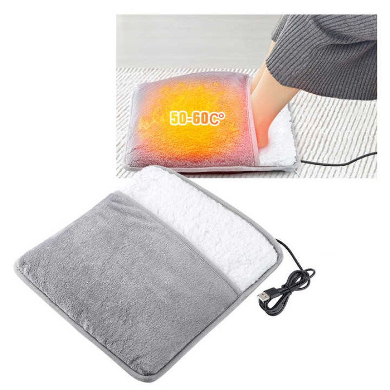USB Heating Slippers Bag Supplier - OEM 2025 Winter Office Electric Foot Warmers