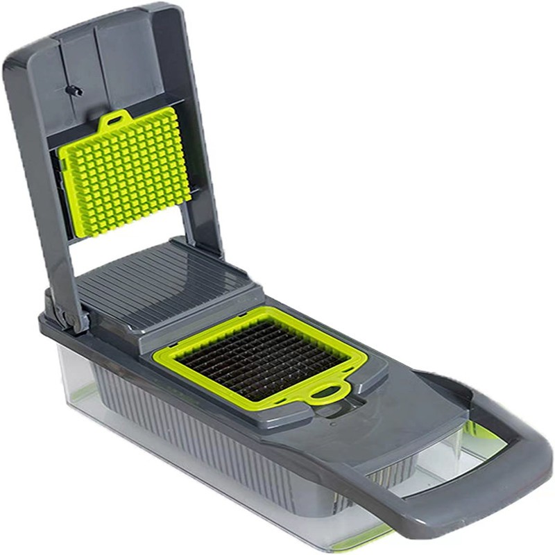 Manual Mandoline Slicer Manufacturer - OEM 12 in 1 ABS Vegetable Chopper