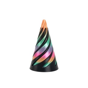 3D Fidget Toys Manufacturer - OEM Plastic Helix Nut Spiral Cone Toy