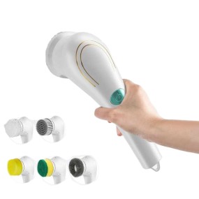 Electric Spin Scrubber Manufacturer - OEM Cordless Power Bathroom Bathtub Brush