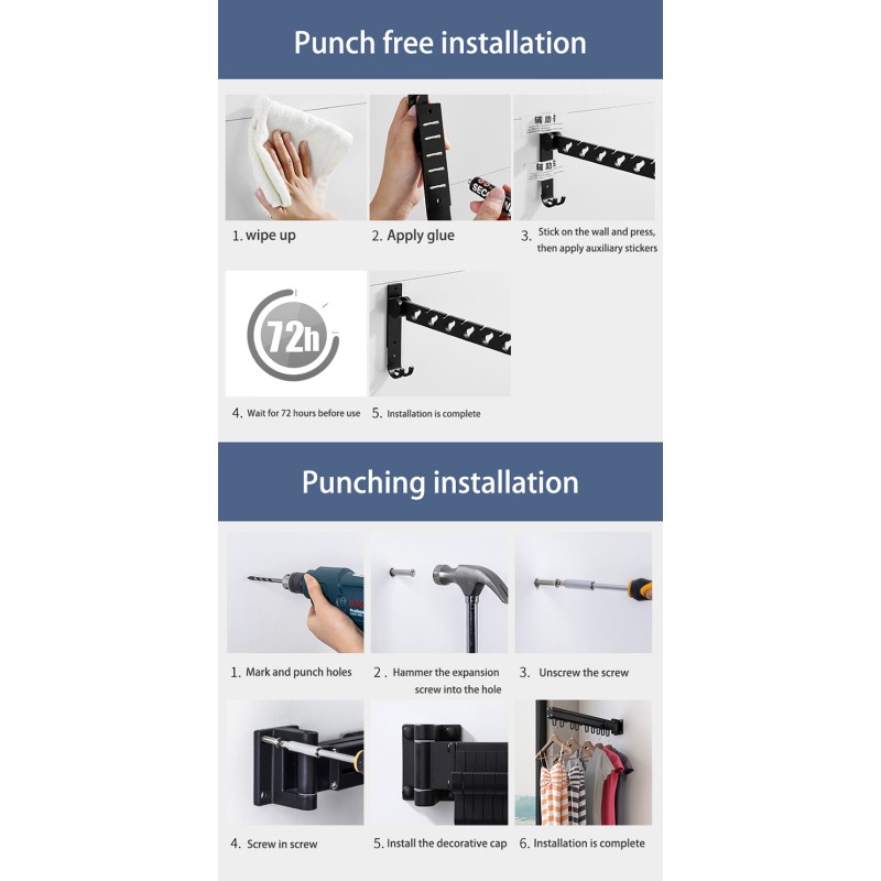 Clothes Drying Rack Manufacturer - OEM Wall Mount Drying Rack
