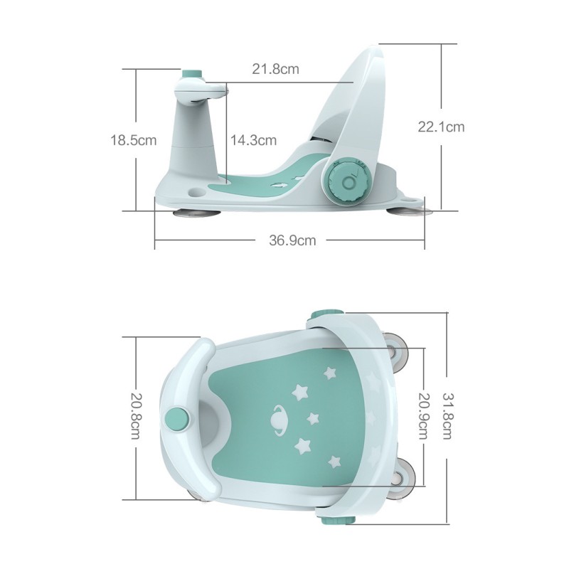 Infant Bathtub Seat Manufacturer - OEM Adjustable Backrest Non Slip Shower Seat