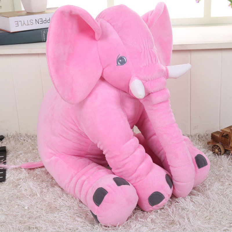 Plush Elephant Toy Supplier - Wholesale 30/40/60cm Baby Sleeping Pillow Doll
