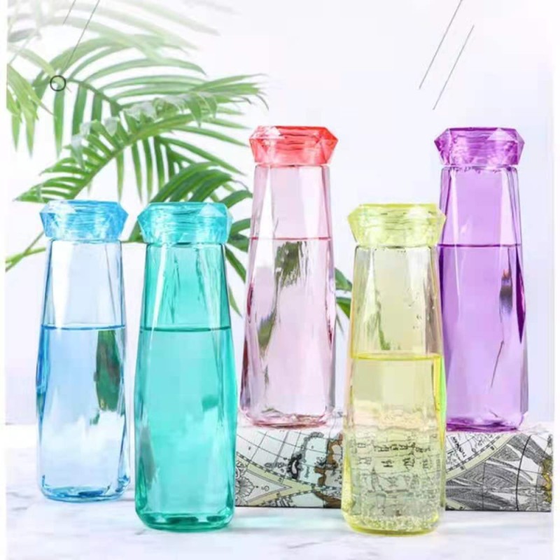 Gem Water Bottle Supplier - Wholesale Crystal Infused 500ml Glass Bottle