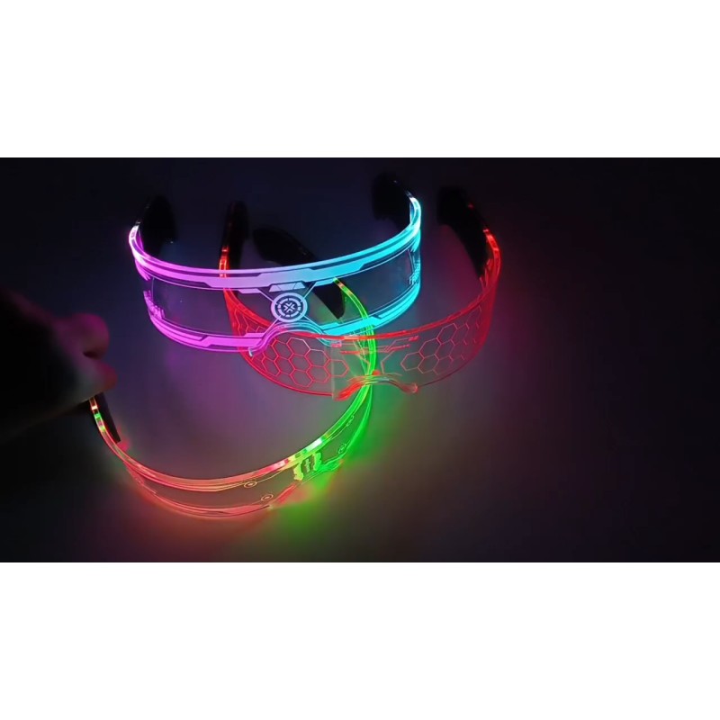 Led Glasses Supplier - OEM Creative Light up Party Colorful Glasses