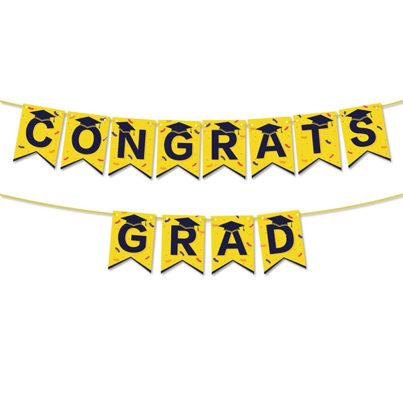 Party Banner Supplier - Wholesale Congrats Graduation Background Banner