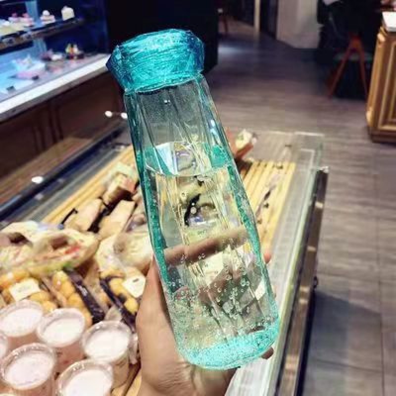 Gem Water Bottle Supplier - Wholesale Crystal Infused 500ml Glass Bottle