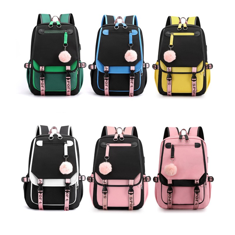 School Backpack Manufacturer - OEM High Quality Oxford Fabric Custom Logo