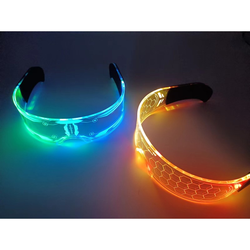 Led Glasses Supplier - OEM Creative Light up Party Colorful Glasses