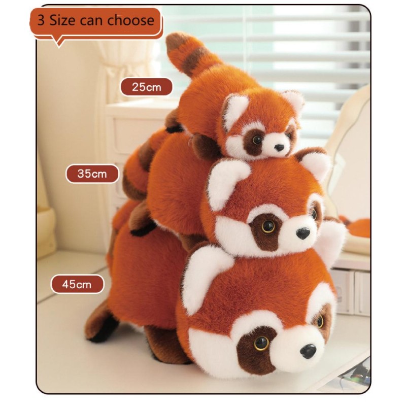 Plush Raccoon Doll Manufacturer - OEM New Flip Panda Simulation Soft Pillow
