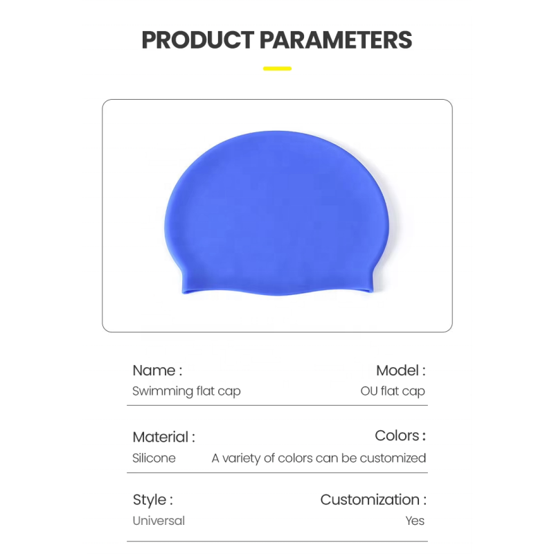 Swimming Cap - Silicone Waterproof