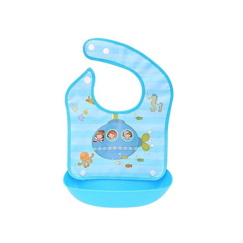 Baby Bib - Waterproof Plastic