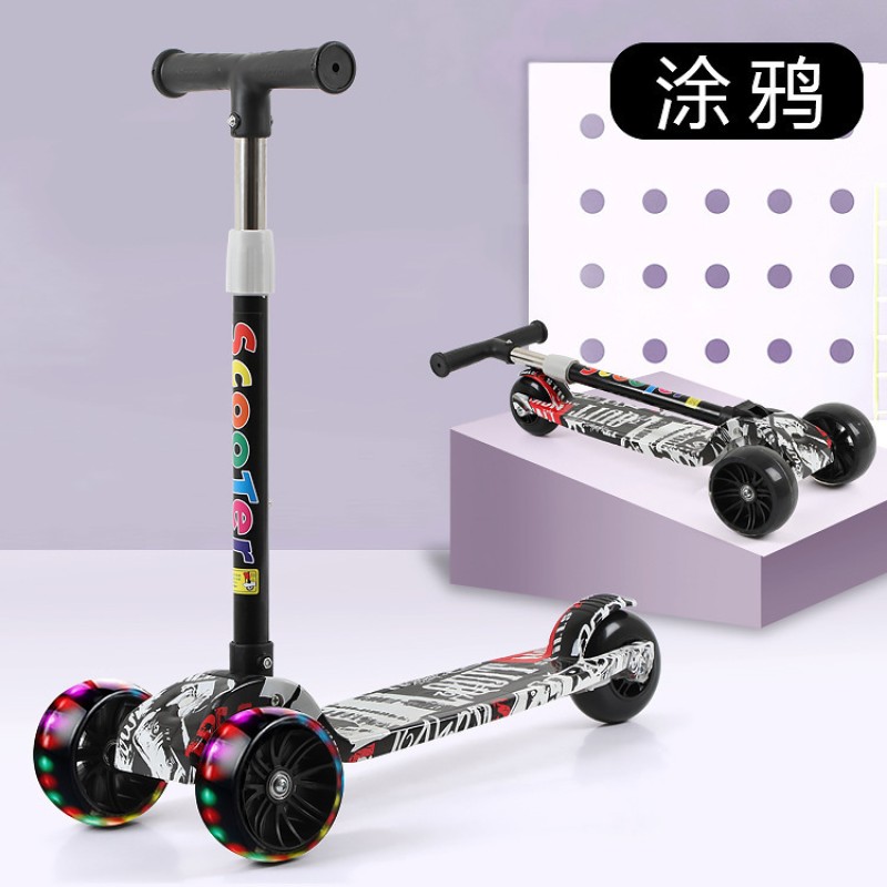 Kick Scooter - Light up Adjustable