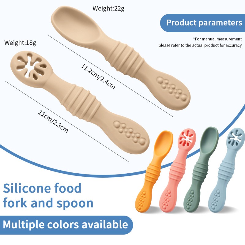 Baby Spoons - Silicone Training