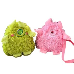 Messenger Bag - Plush Embroidery