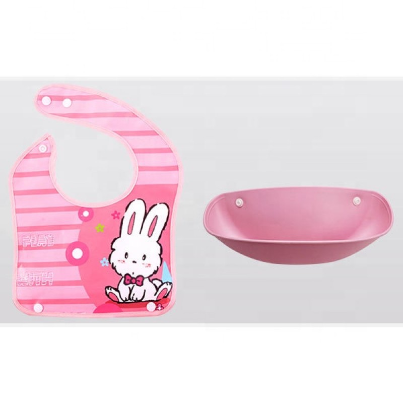 Baby Bib - Waterproof Plastic