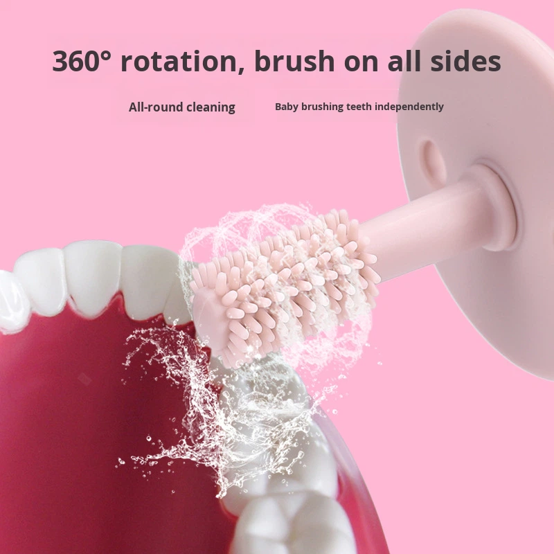 Baby Toothbrush - Silicone Tongue