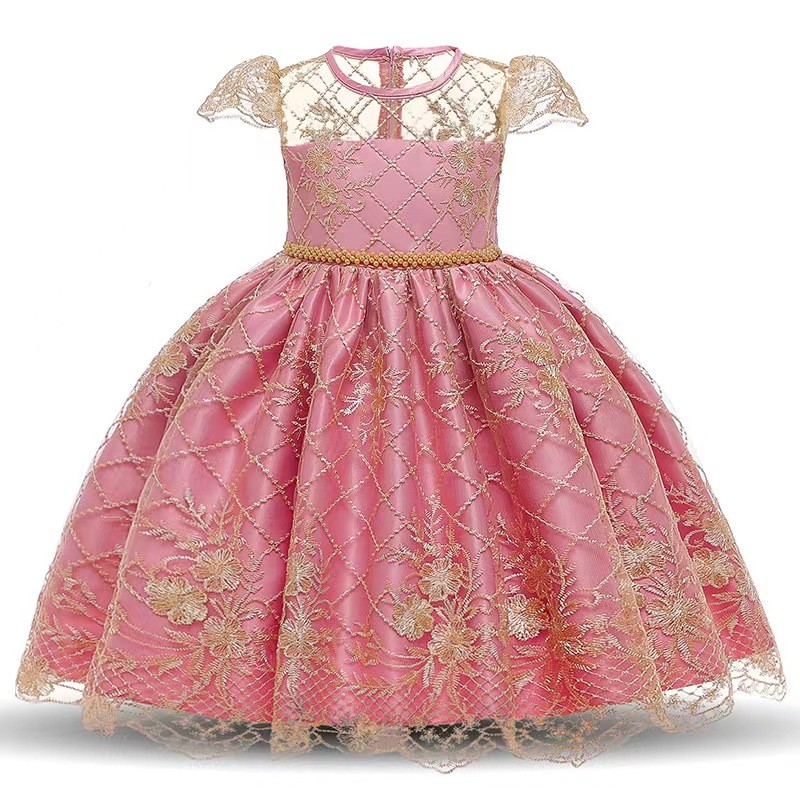 Children Dress - Lace Satin