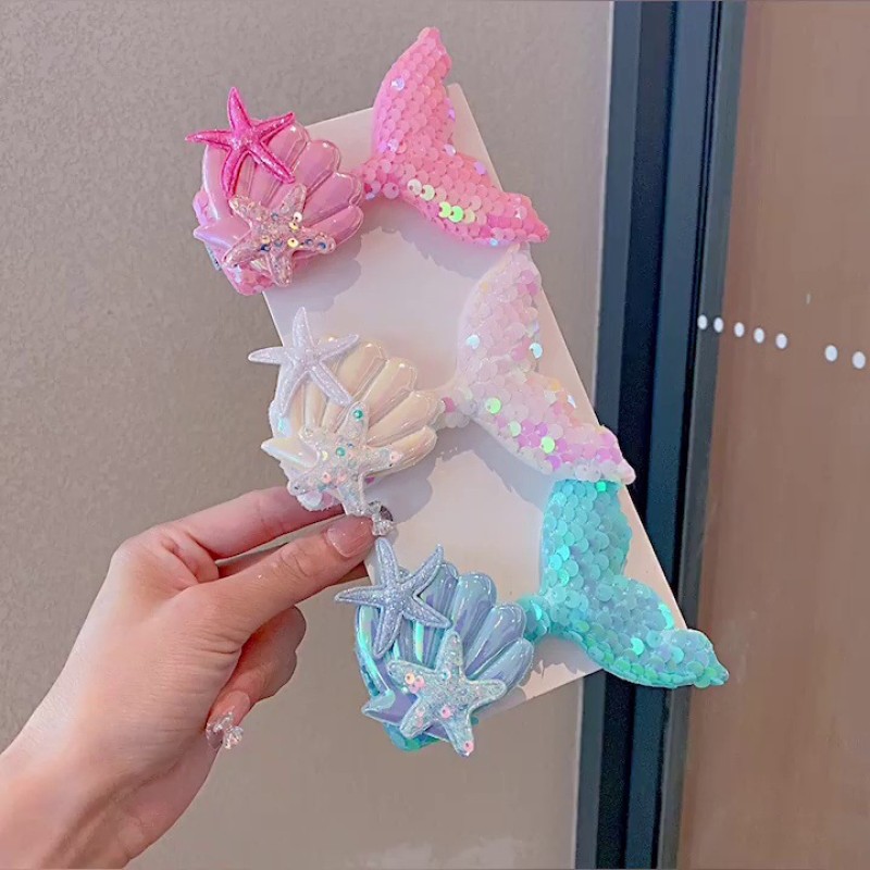 Hair Clip - Mermaid Glitter