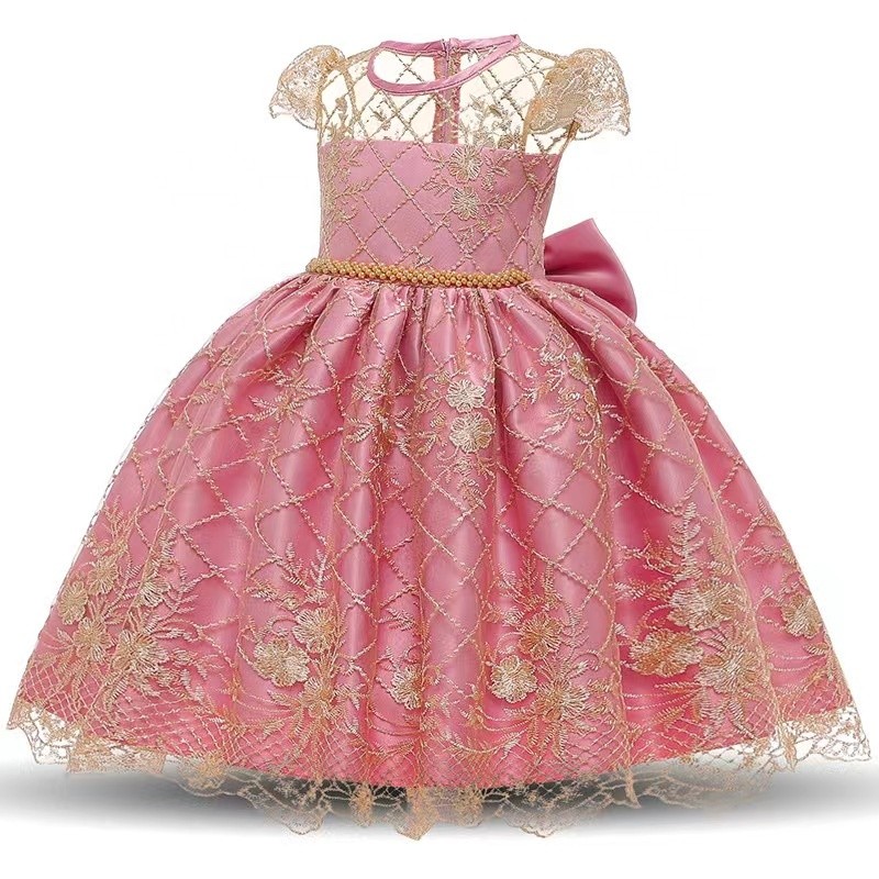 Children Dress - Lace Satin