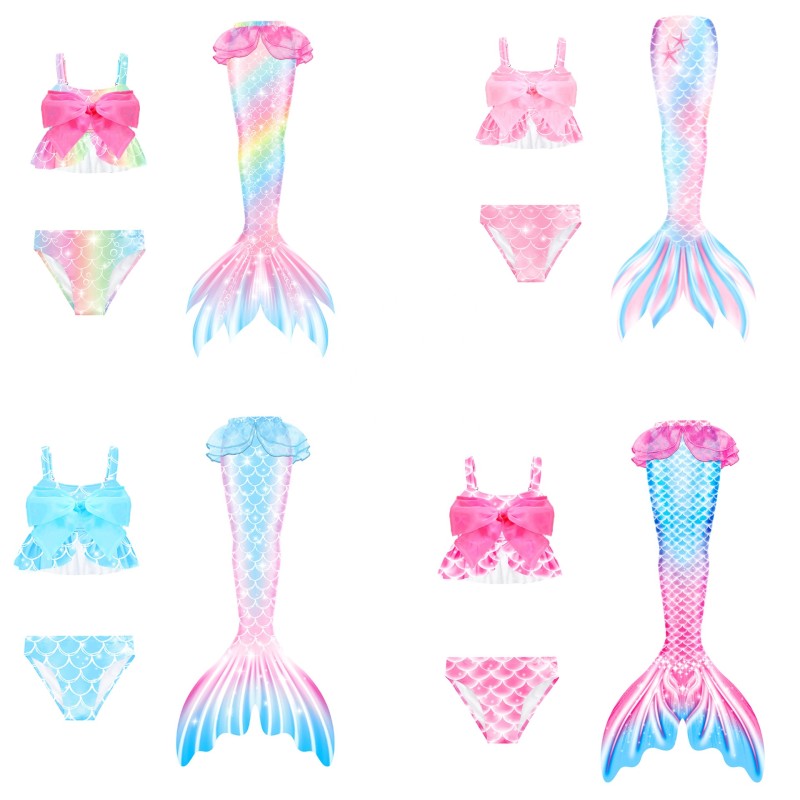 Mermaid Bikini - 3 Piece Set