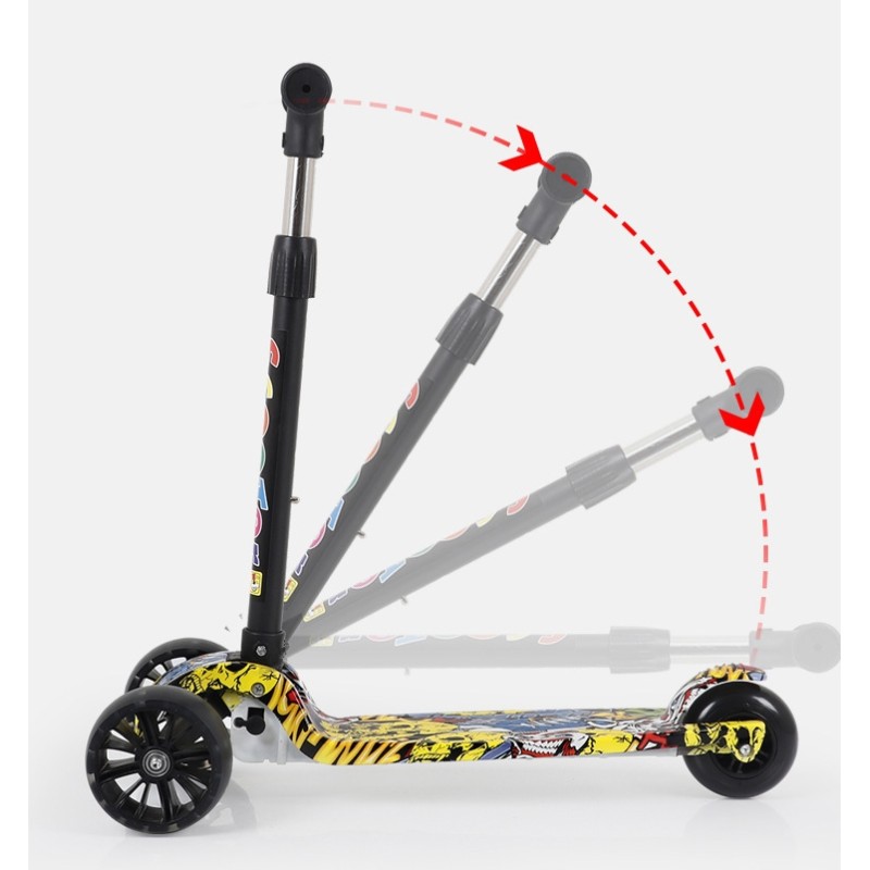 Kick Scooter - Light up Adjustable