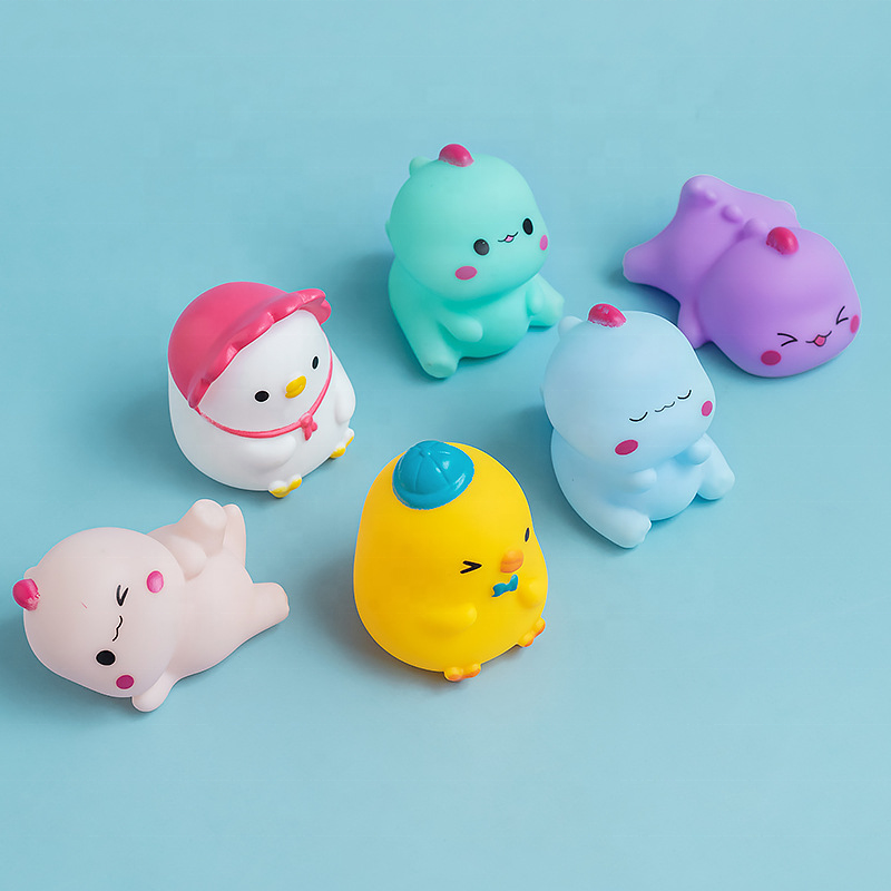 Silicone Bath Toy - Squeeze Dinosaur