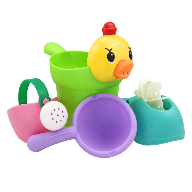 Bath Toy Organizer - Spray Water Game