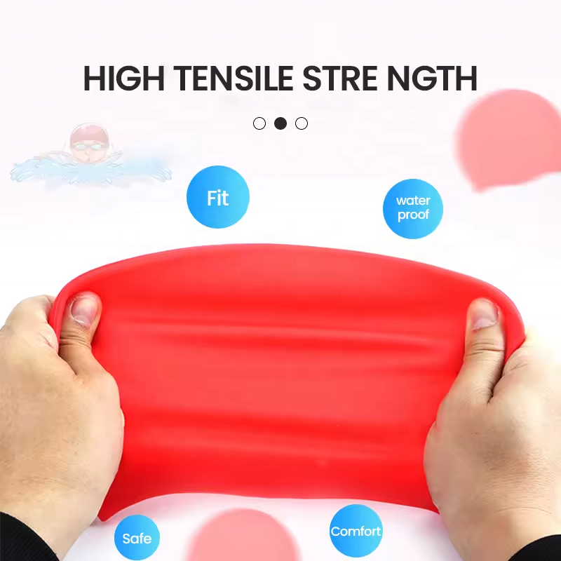 Swimming Cap - Silicone Waterproof