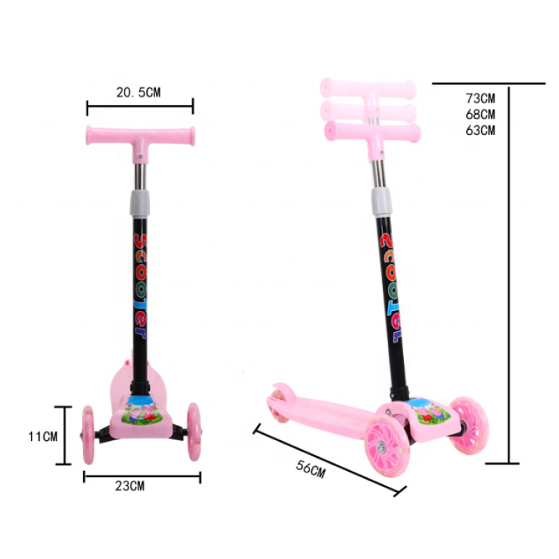 Kids Scooter - Flashing Wheels