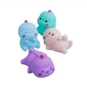 Silicone Bath Toy - Squeeze Dinosaur