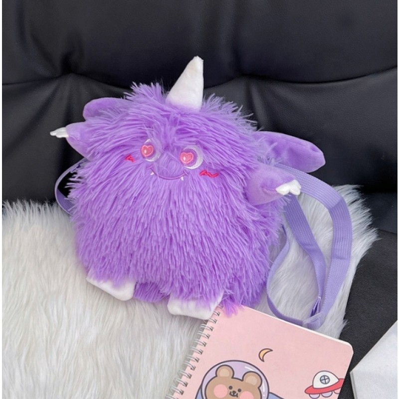 Messenger Bag - Plush Embroidery