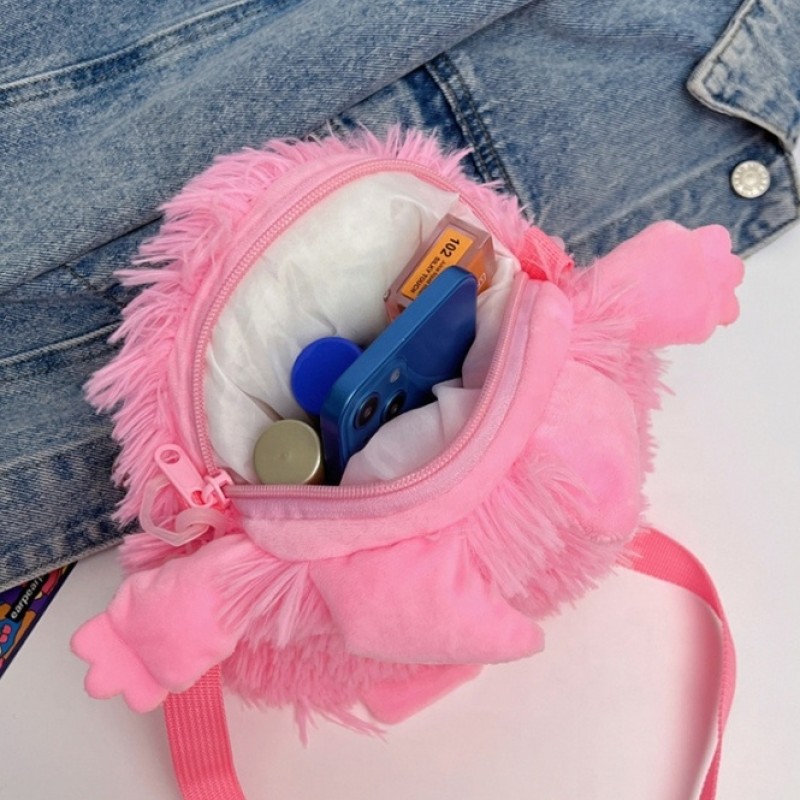 Messenger Bag - Plush Embroidery