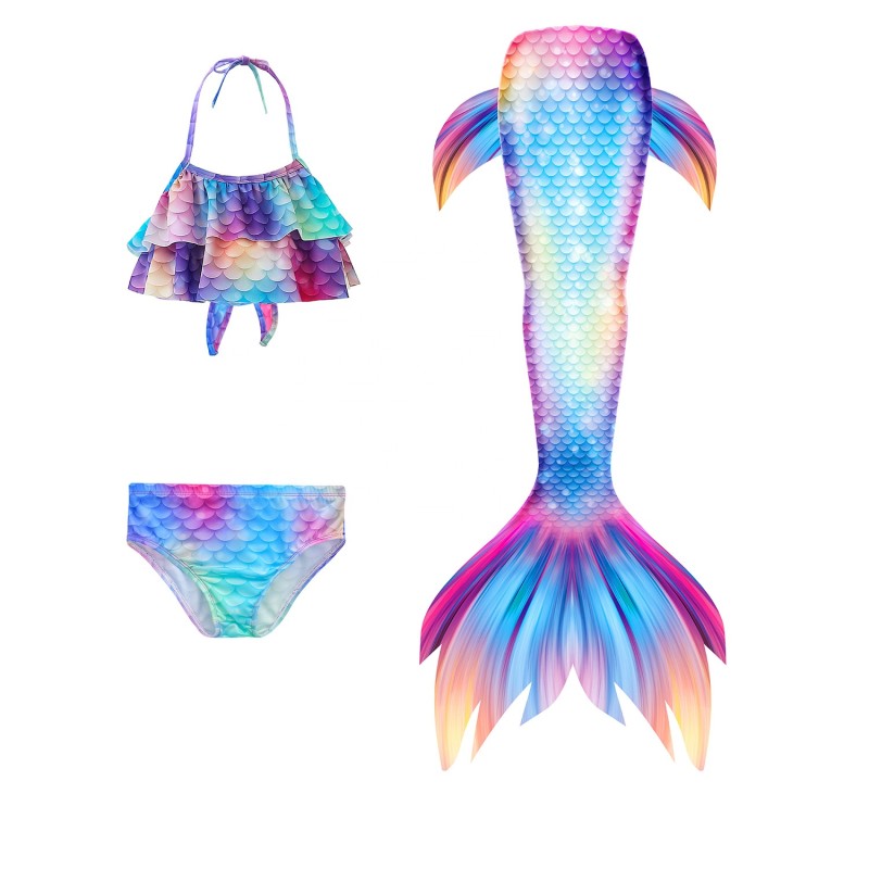 Mermaid Bikini - 3 Piece Set