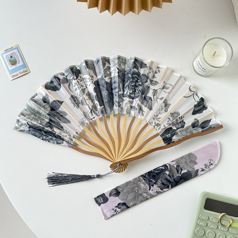 Hand Fan - Folding Bamboo