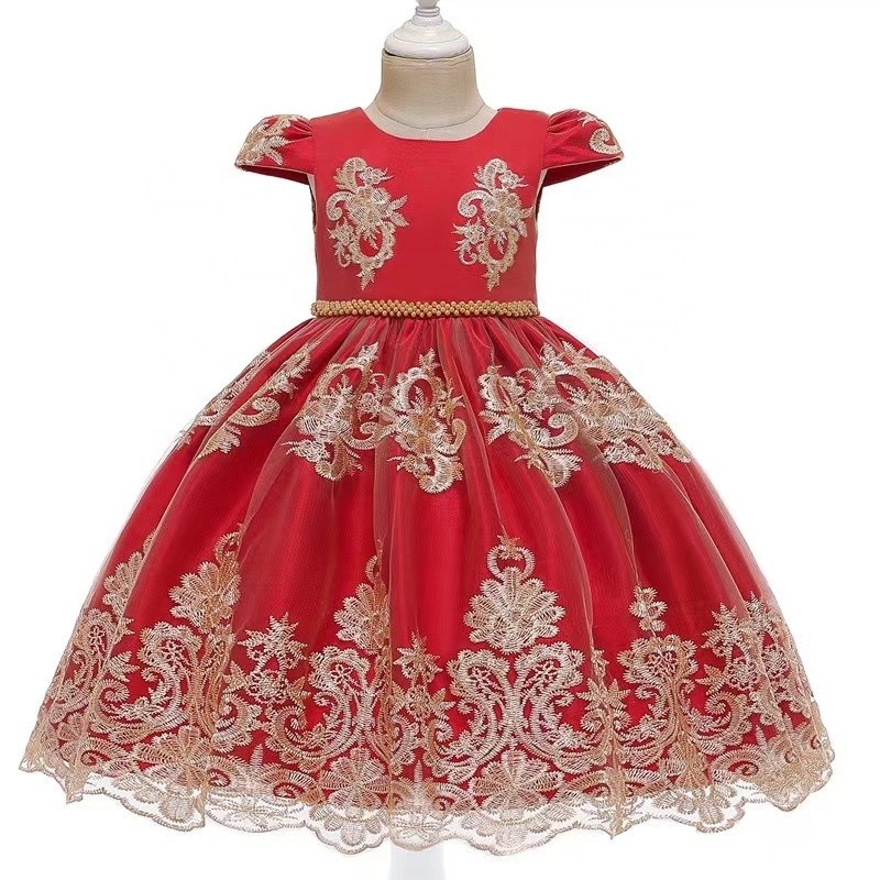 Children Dress - Lace Satin